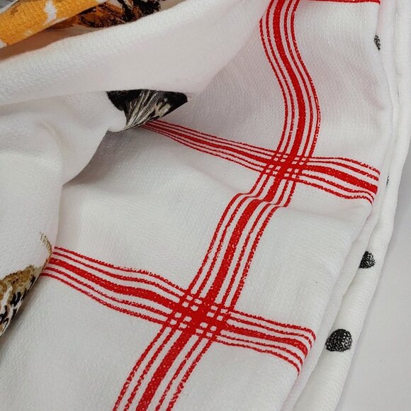 MARTHA STEWART 'ROOSTER COLLECTION' 3-PIECE COTTON KITCHEN TOWELS SET - Picture 9 of 16